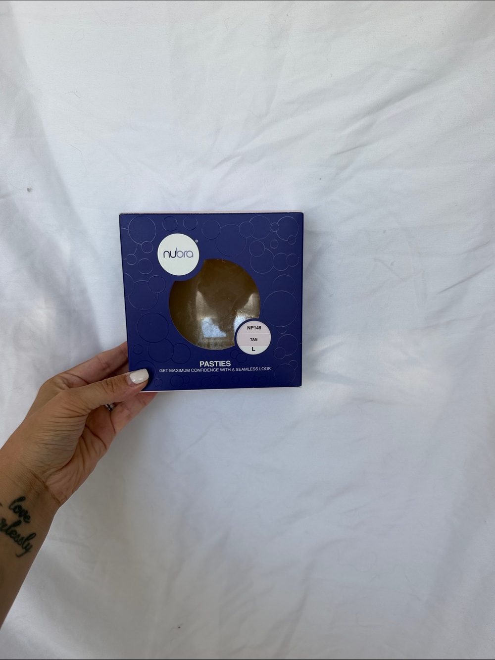 NuBra Tan Pasties size Large